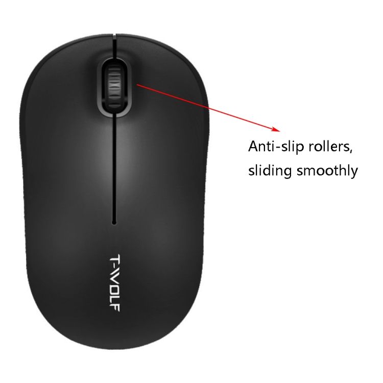T-WOLF Q4 3 Keys 2.4GHz Wireless Mouse Desktop Computer Notebook Game Mouse(Black)


T-WOLF Q4 3 Keys 2.4GHz Wireless Mouse Desktop Computer Notebook Game Mouse(Black)