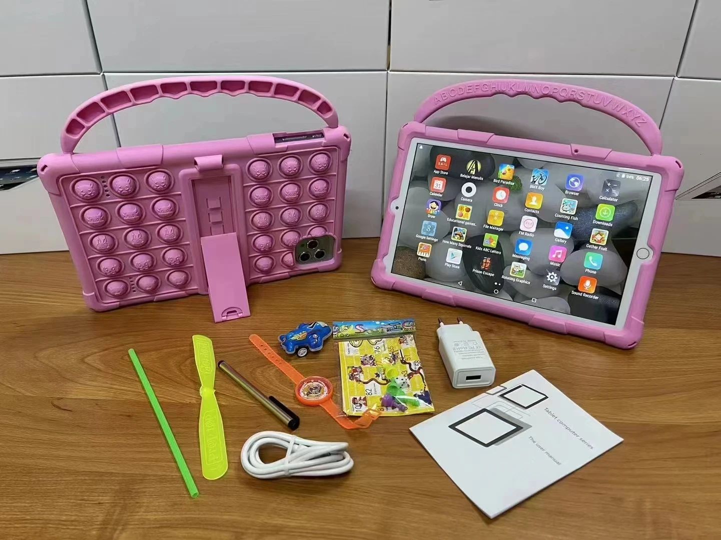 7 inch Gift tablet pc for kids android tablet with games and educational apps installed