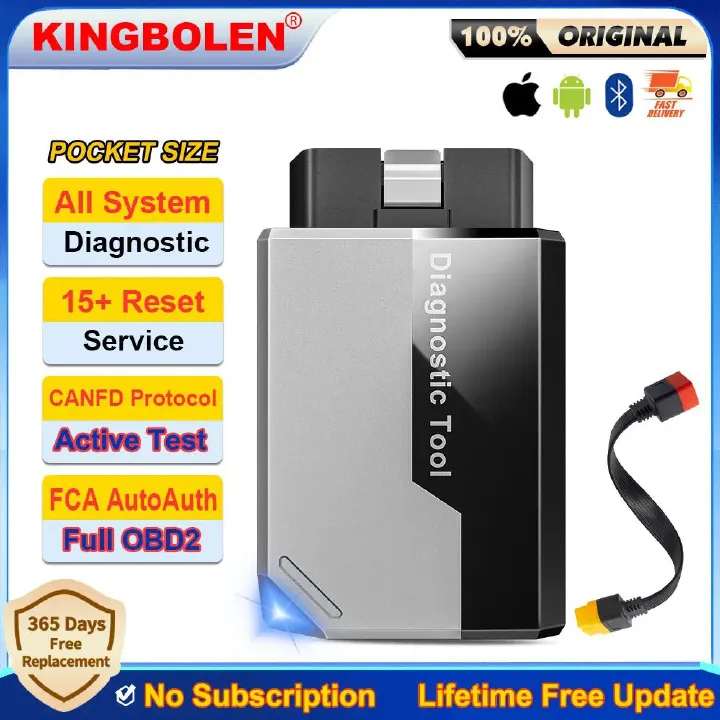 2025 Kingbolen Ediag Elite All System Car Diagnostic Scanner Tool All Lifetime Free