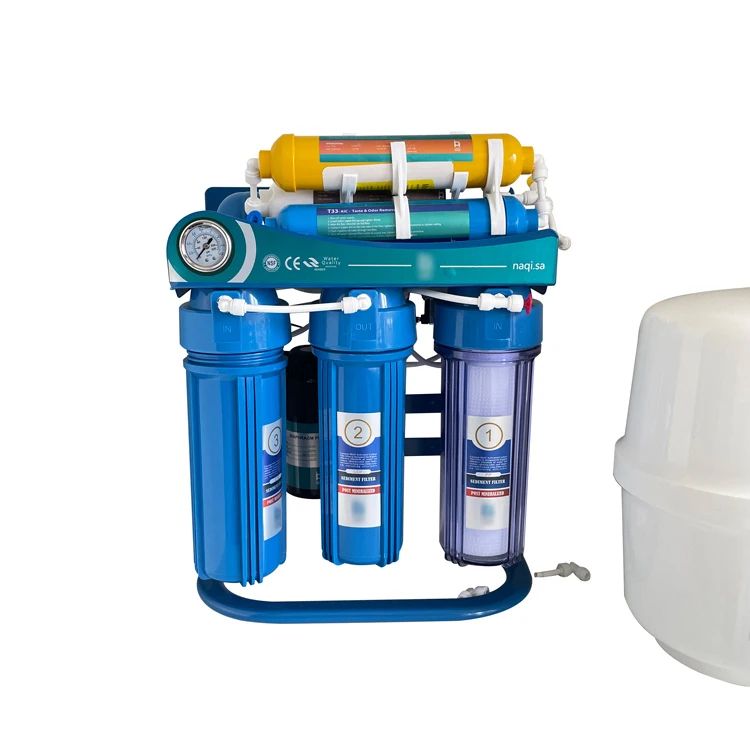 7 Stage Alkaline Water Purifier Machine Reverse Osmosis Water Filter System