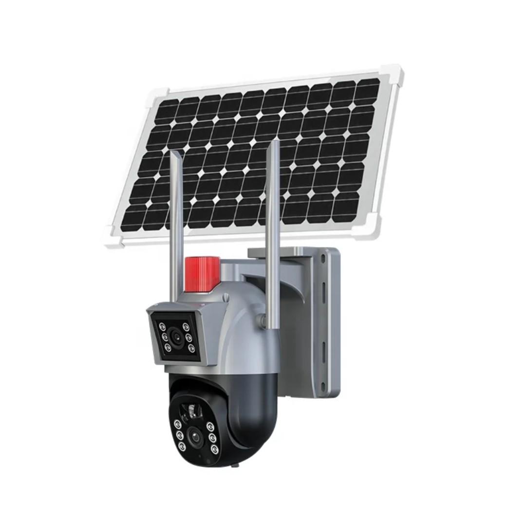 3Views 12MP 4G Sim Card Solar Outdoor Network Cameras 360 PTZ IP CCTV Wireless WIFI Surveillance Camera Security