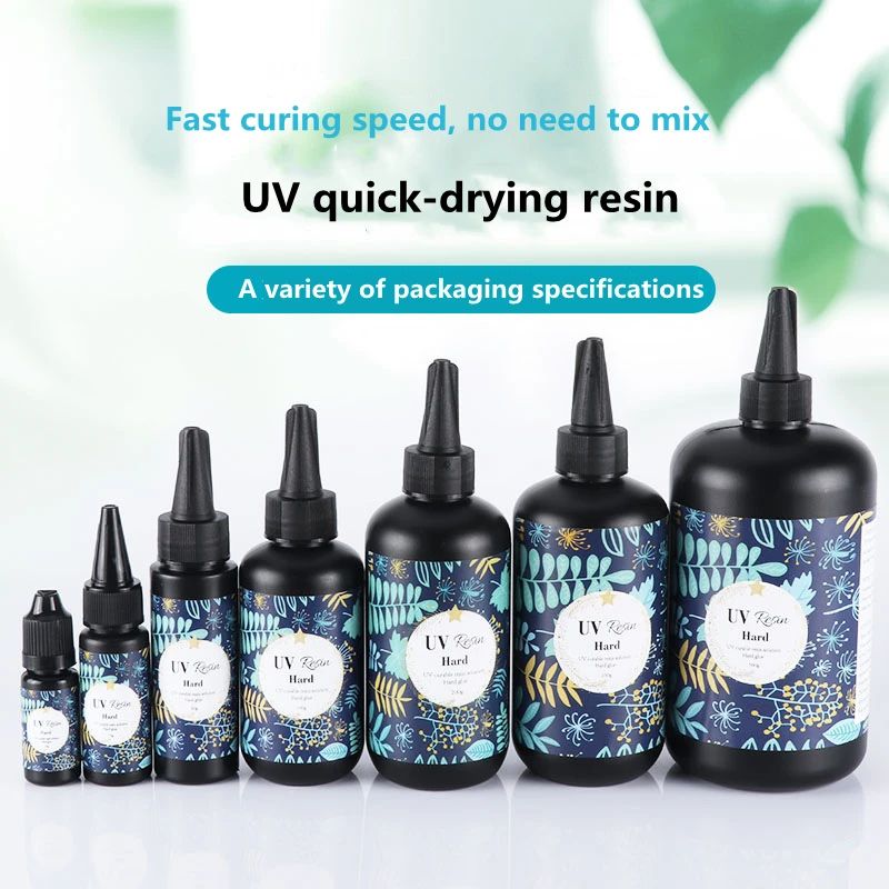 Non-Toxic UV Resin Environmentally Friendly Liquid Acrylic Glue for Craft DIY Jewelry Accessories