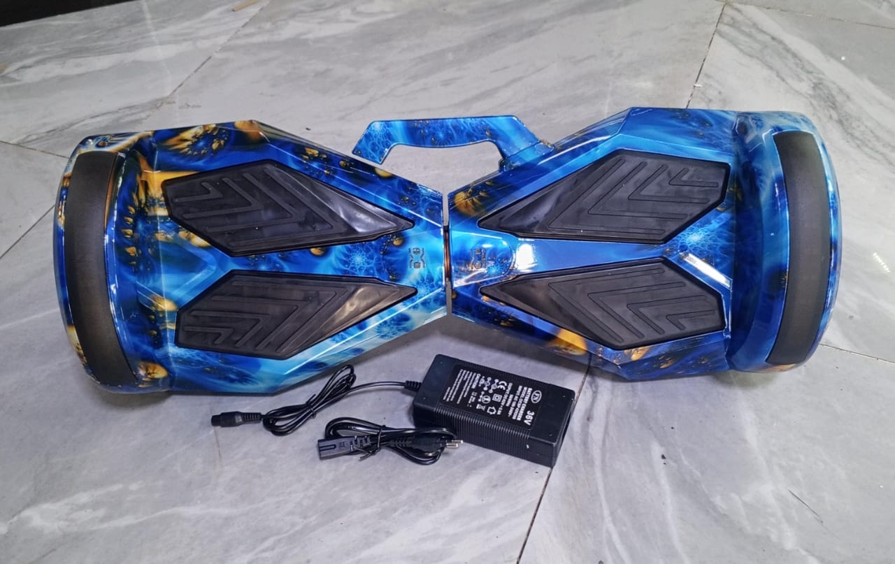 SELF BALANCING ELECTRIC HOVERBOARD WITH BLUETOOTH AND LED LIGHTS STURDY AND DURABLE 8 INCH HOVERBOARD