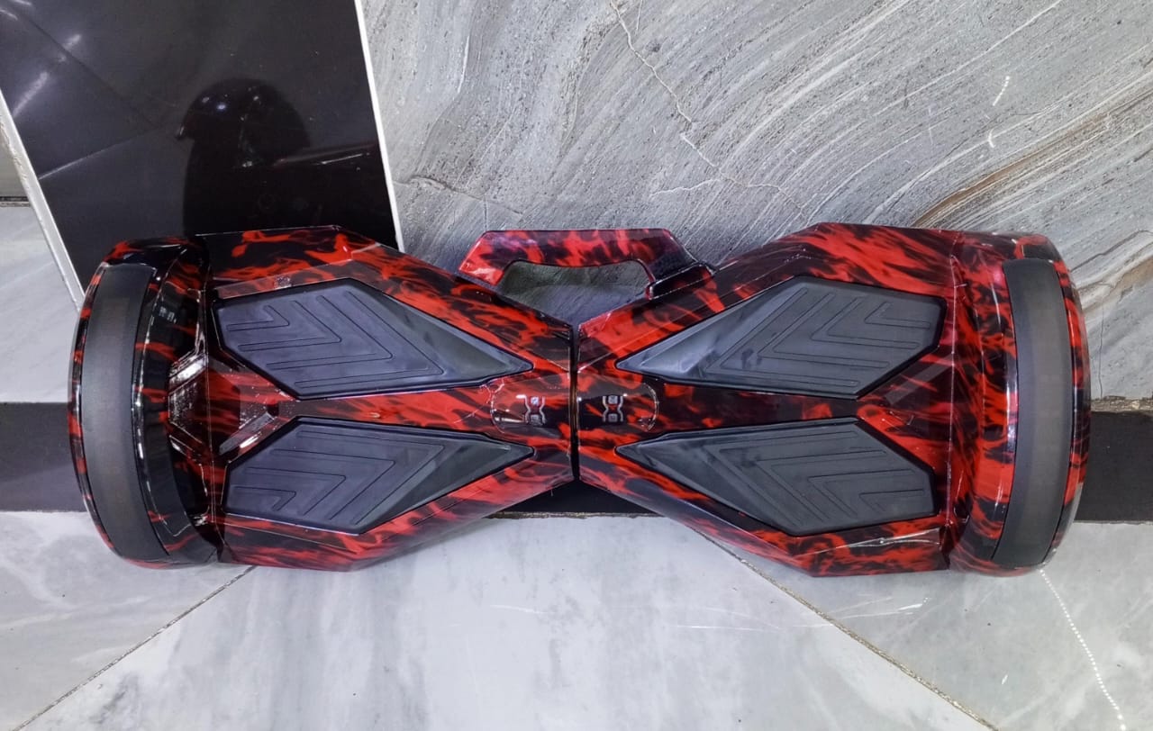 SELF BALANCING ELECTRIC HOVERBOARD WITH BLUETOOTH AND LED LIGHTS STURDY AND DURABLE 8 INCH HOVERBOARD