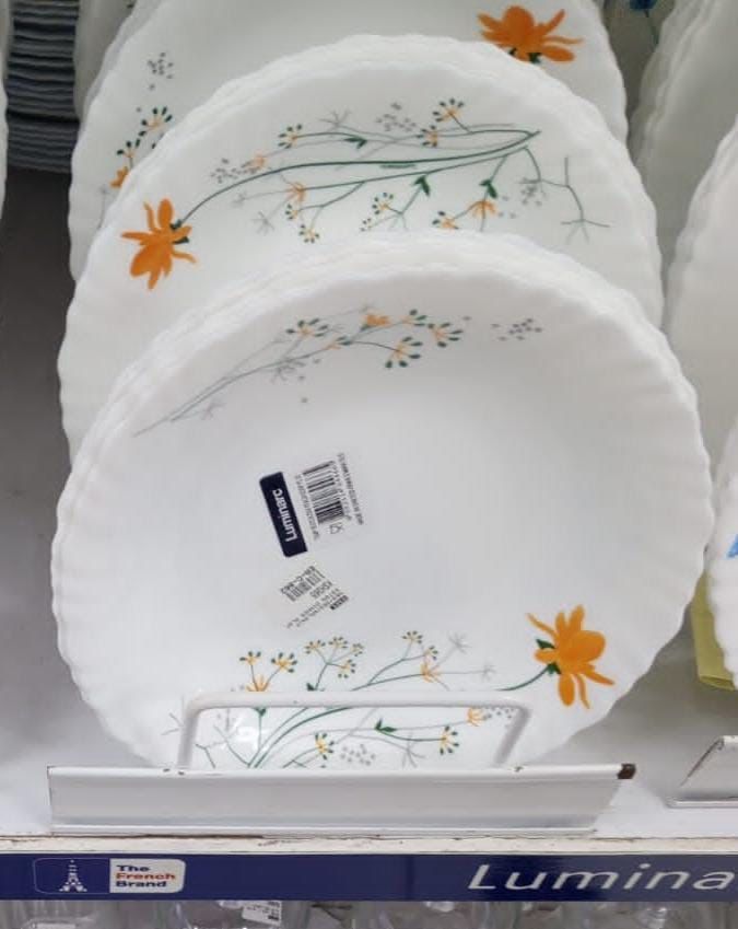 6Pcs Classy Luminarc Kitchen & Dainning Soup Plates