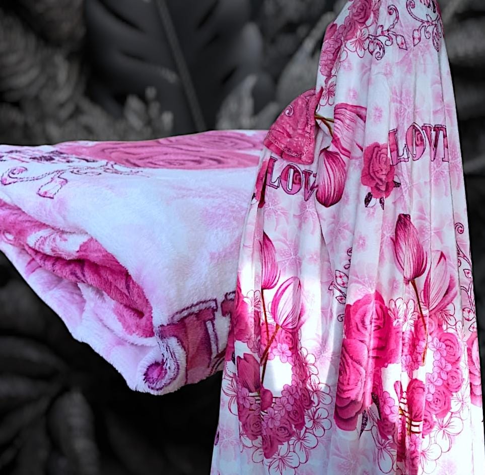 1Pc classy Bedding Designer Fleece blankets