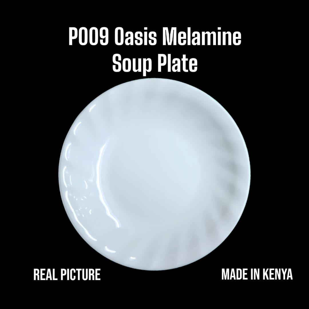 [PROMOTION!!!!] [PROMOTION!!!] 6Pcs Very Quality Affordable Oasis Melamine Soup Plate  8.6" (22cm)