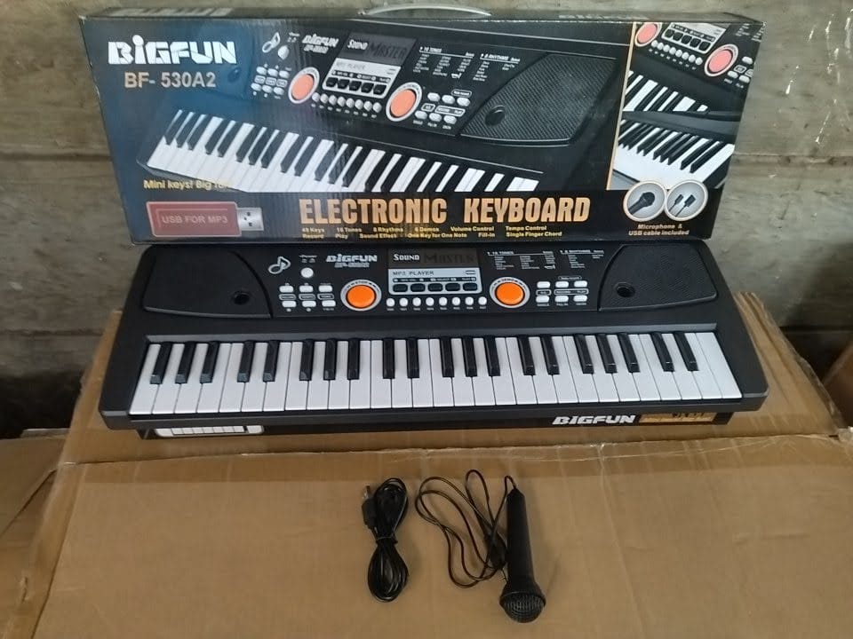 [ GRAB IT AT LOW PRICE+ ADDED OFFERS 🤩🤩✨ !!! ] 1 PC CLASSY HIGH QUALITY DURABLE KIDS ELECTRIC KEYBOARD  61 KEYS AT AFFORDABLE PRICE