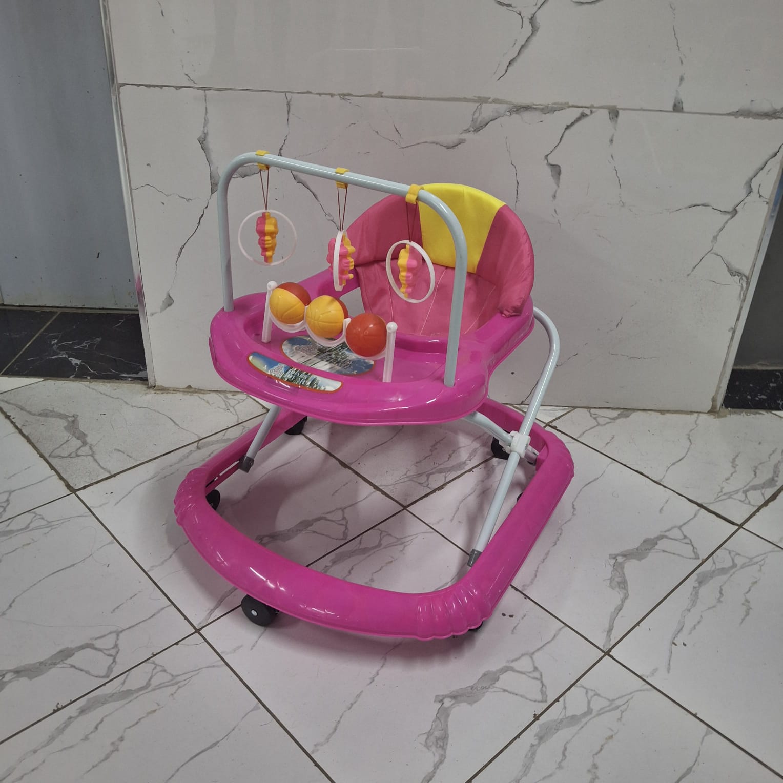 [🔥SPECIAL LIMITED OFFER🔥 🥑🌽ONLY AT KILIMALL !!! ] 1Pc Brand New High Quality Stylish Kids Baby Walker at Affordable Price