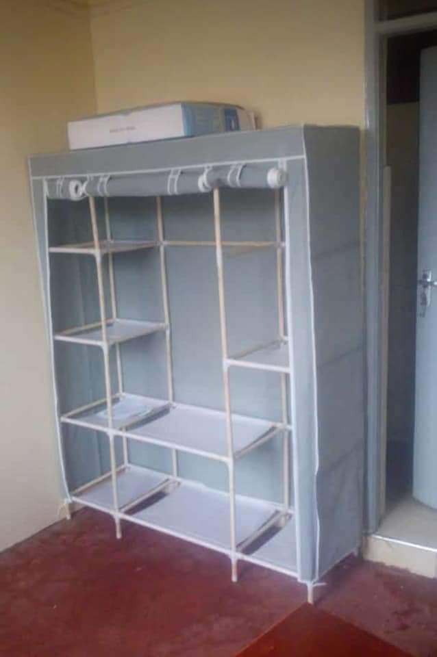 [🔥GRAB IT AT LOW PRICE+ ADDED OFFERS🔥 🥑🌽ONLY AT KILIMALL !!! ]  1Pc Classy Very Quality Durable & Stylish Wooden wardrobe  at Best Price