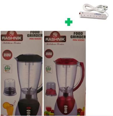 🤑🥑GRAB IT AT LOW PRICE+ ADDED OFFERS **🥑🌽 ]  1Pc Brand New Very Quality Durable & Stylish Rashnik blender RN - 1000... That Comes With Free 4way extension