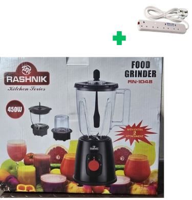 🤑🥑GRAB IT AT LOW PRICE+ ADDED OFFERS **🥑🌽 ]  3 in 1 Brand New Very Quality Durable & Stylish Rashnik blender ... That Comes With Free 4way extension