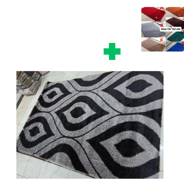 [🤑🥑**KILIMALL BEST PRICES ONLY **🥑🌽 ] 1Pc Size [ 6X9fts] Brand new Stylish and Luxurious Turkish Carpets...That Comes With a Free Doormat ( Random Color)
