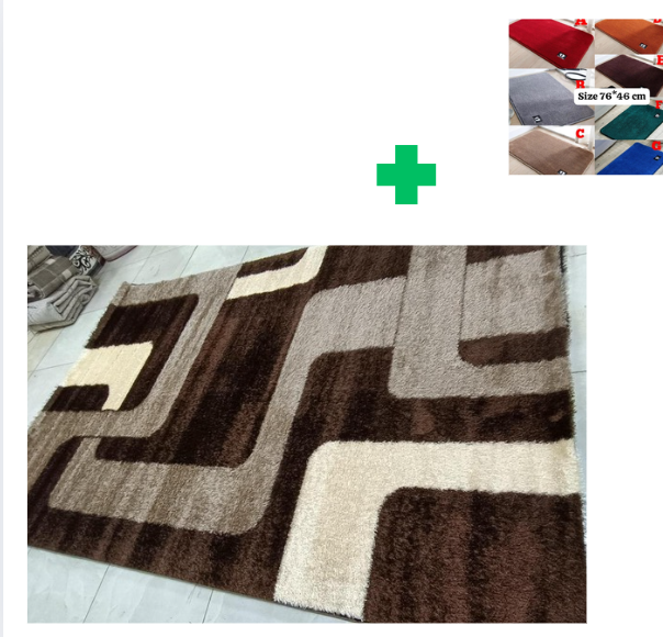 [🤑🥑**KILIMALL BEST PRICES ONLY **🥑🌽 ] 1Pc Size [ 9X12fts] Brand new Stylish and Luxurious Turkish Carpets...That Comes With a Free Doormat ( Random Color)