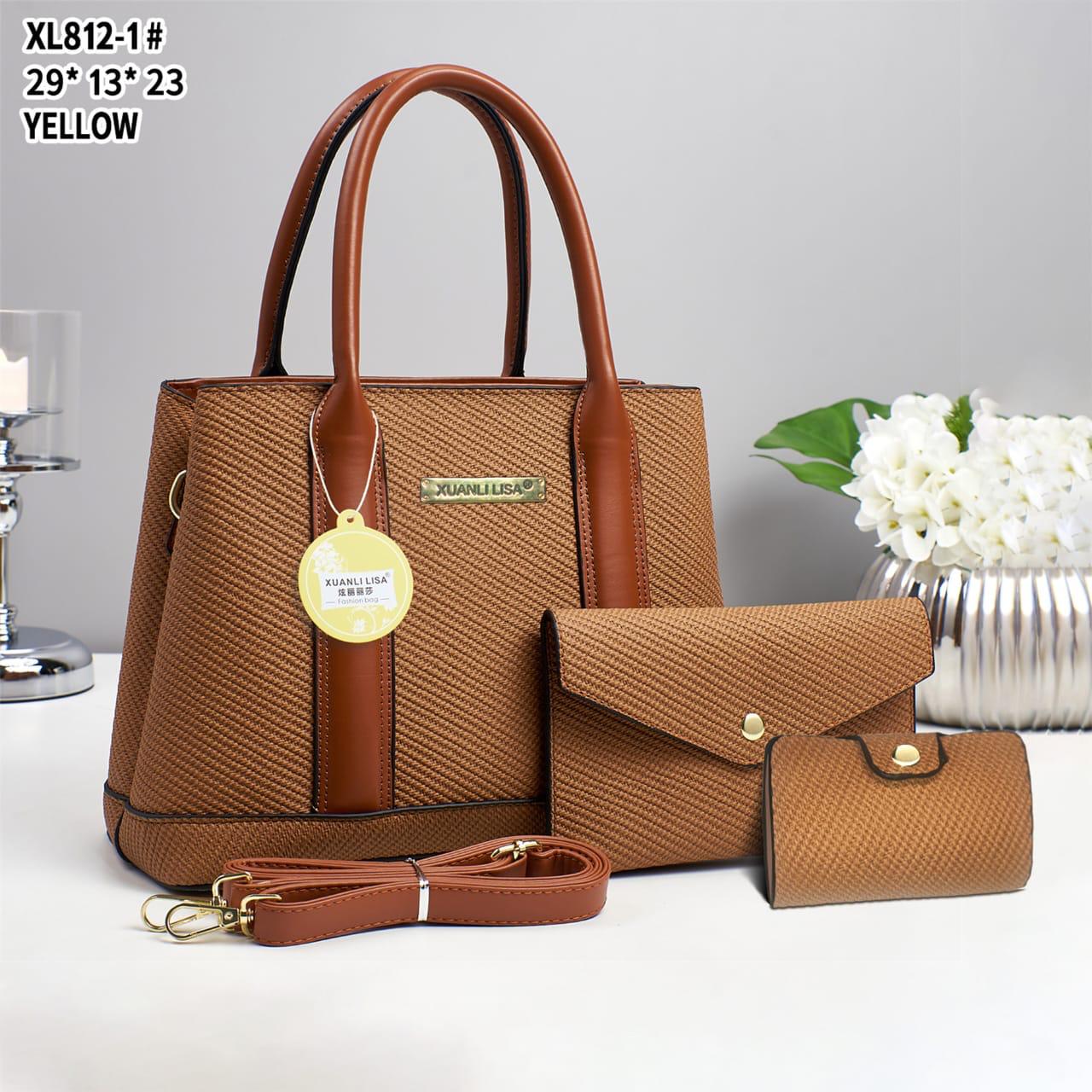 KILIMALL AMAZING OFFERS🤩🤩✨!!! ] 2 in 1 New Arrival High Quality Stylish and Luxurious Comfortable Ladies Handbag ..Designed With Durability and Functionality ✔👌