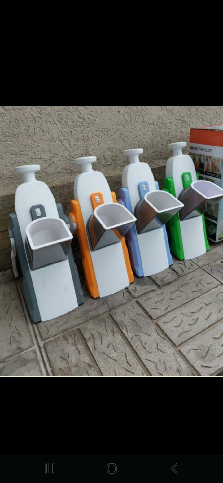 🛍️ DAILY OFFER 🛍️ Mandolin Slicer – Adjustable Vegetable & Fruit Cutter for Home, Kitchen, Salad Prep, Slicing, Shredding & Julienne