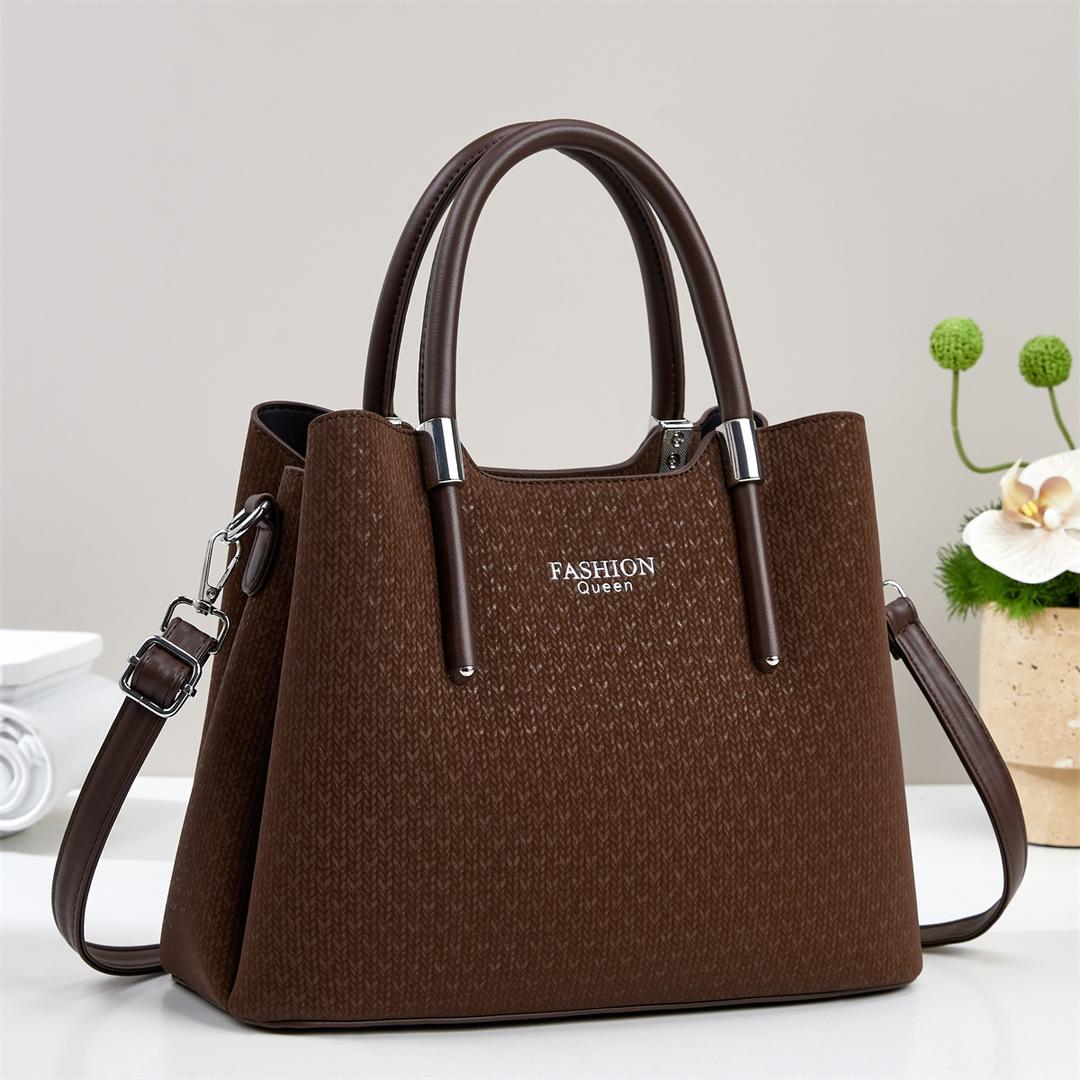 🔥 TODAY OFFER 🔥 –  A 1 pc Stylish Women’s Leather Handbag, Large Round Bag, Casual & Formal, Travel & Party Ready