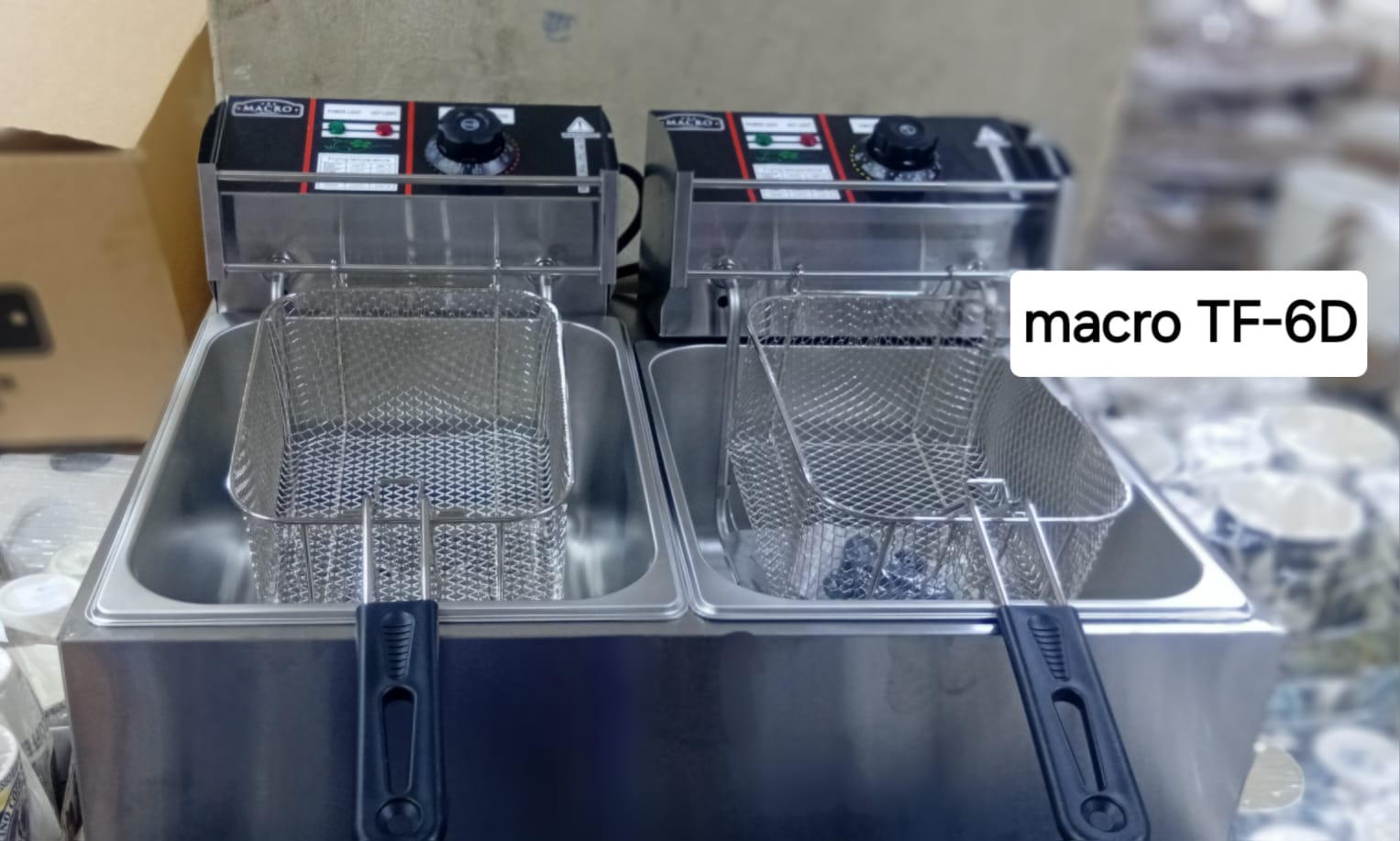 🟡 REGULAR OFFER 🟡 - A 1 pc ✨Double deep fryer  - At affordable price , energy saving and of very high quality