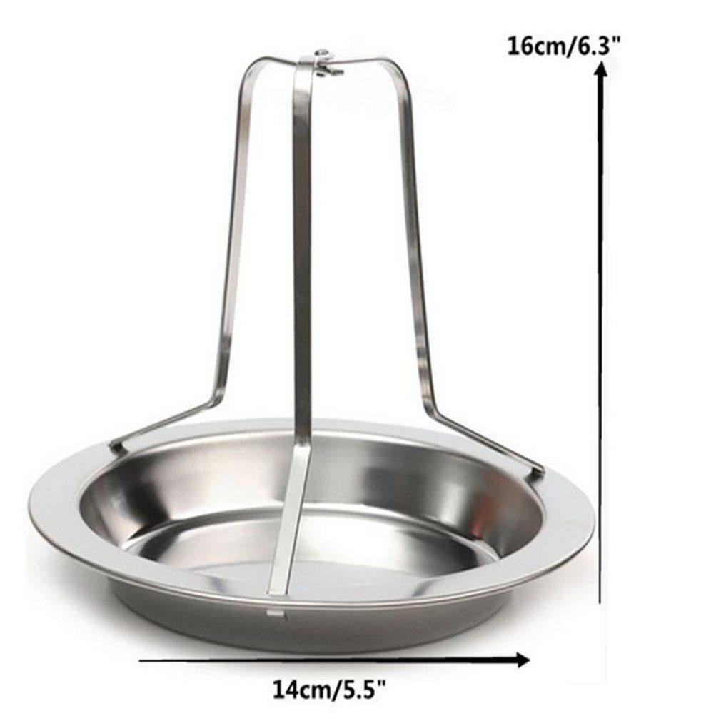 stainless steel rotisserie chicken roaster grill stand