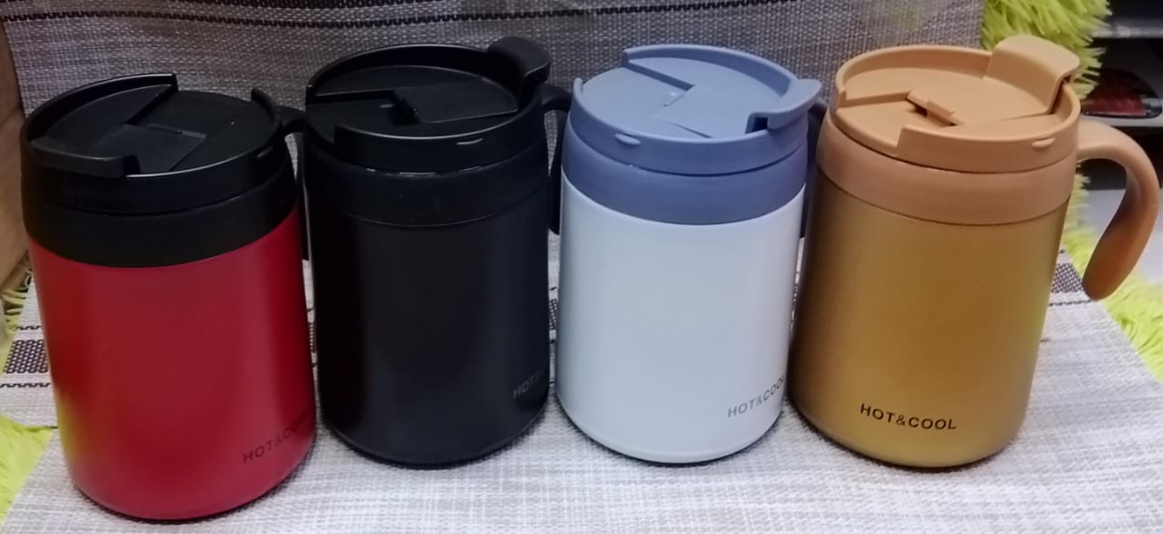 [ KILLIMALL SPECIAL OFFERS !!! 🤩🤩✨] Single Size 500ml Brand New High Quality Affordable and Stylish Thermo cup  For Home Use and Kitchen Use