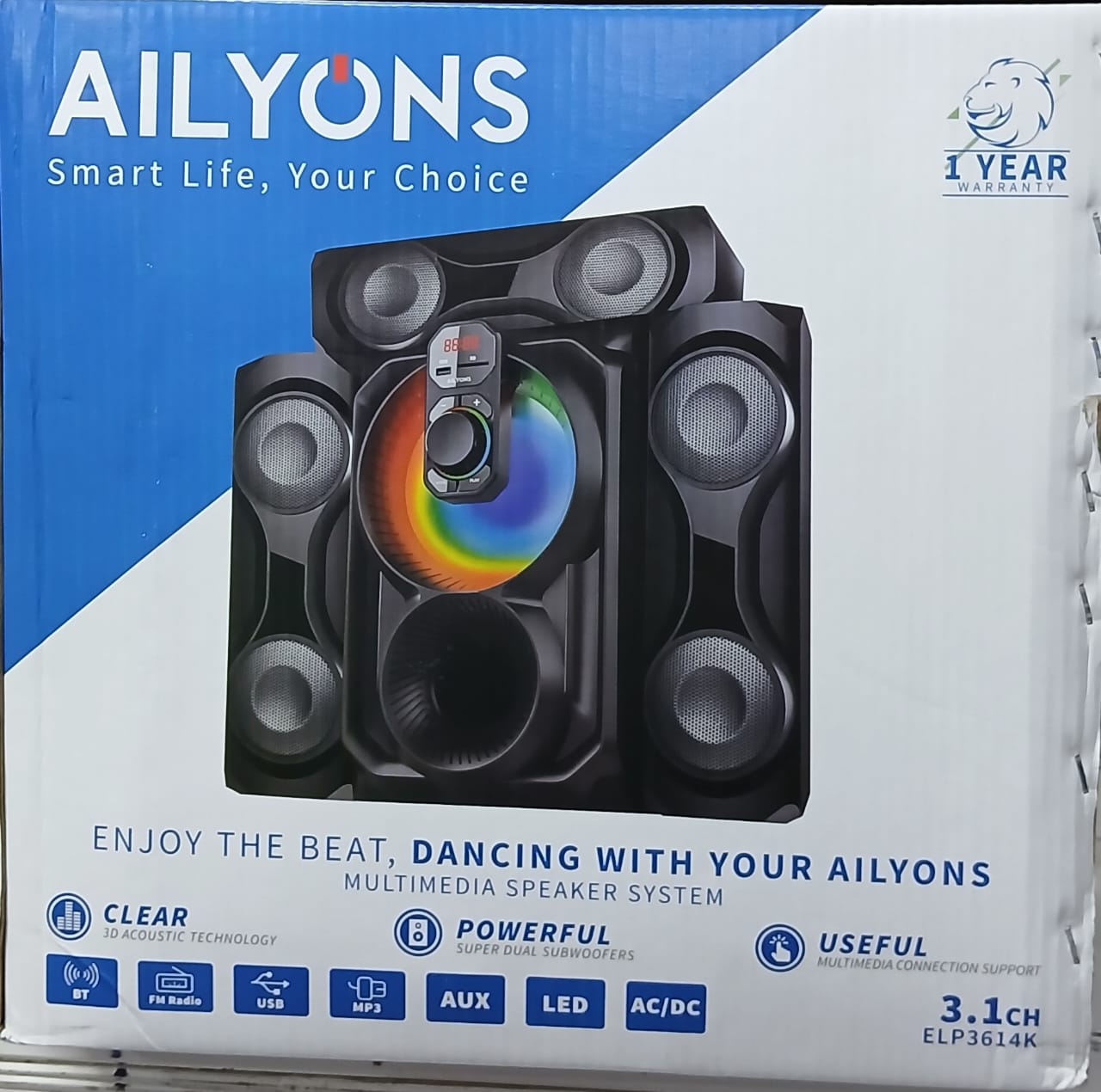 [ ❤EMBRACE THE LATEST TREND 🤩🤩✨ !!! ] 4 Pcs classy brand new very high quality sylish strong and durable Ailyons woofer at affordable price . Designed with durability and funcionality.