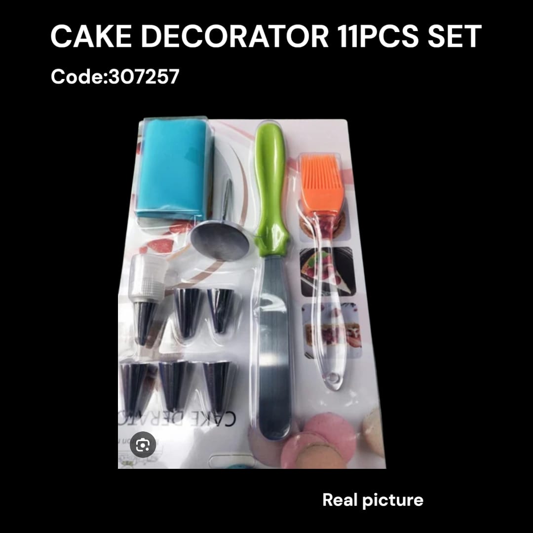 🔥 SPECIAL OFFER 🔥 11pcs Cake Decorating Set – Icing, Piping & Creative Cake Design Tools