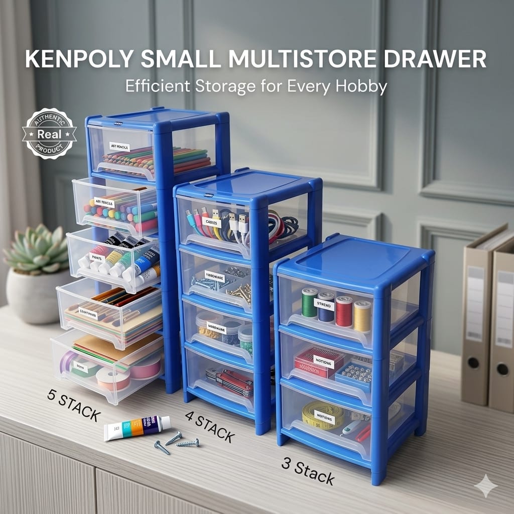 🎉 Flash Offer 🎉 Kenpoly Small Multistore Drawer – Durable & High-Quality Plastic Storage Solution at an affordable price