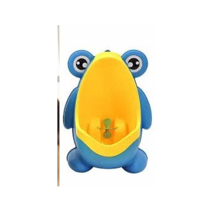 Cartoon Frog Shape Kids Wall-Mounted Potty training Toilet.-brown