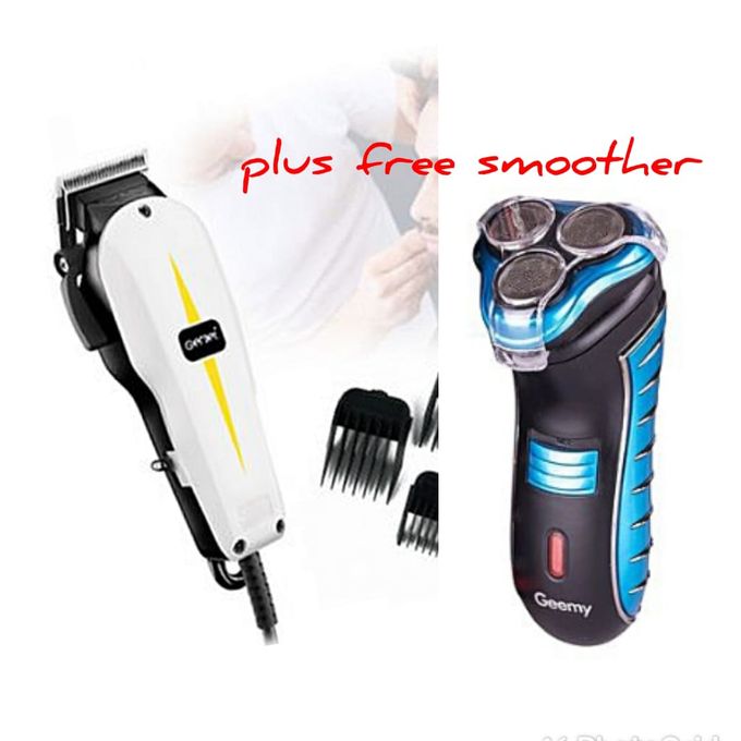 Geemy Professional Electric Hair Trimmer Shaving Machine Plus Smoother