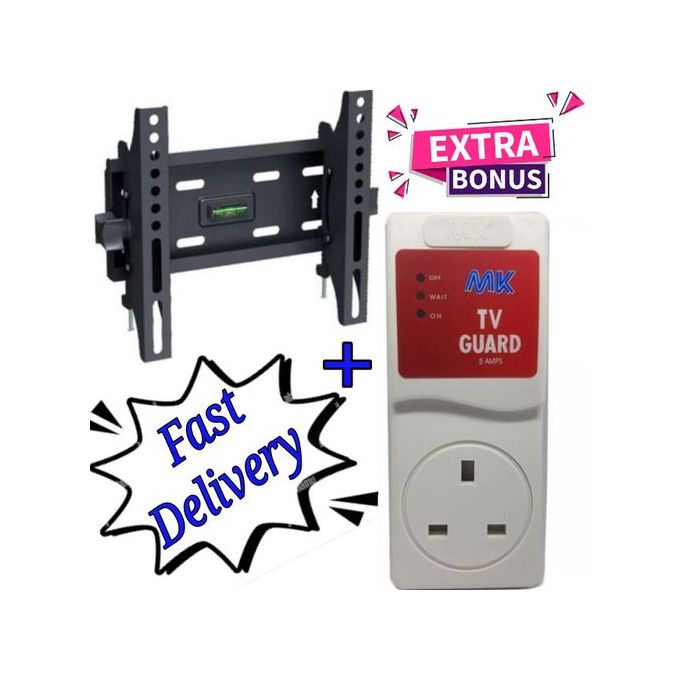 SHARE THIS PRODUCT


Skilltech 15"To 43"Tilting Wall Mount Bracket+Electric TV Guard