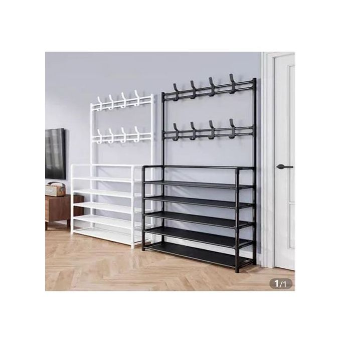 TC 5 Layers Multi Functional Clothes Shoes Hat Rack Storage