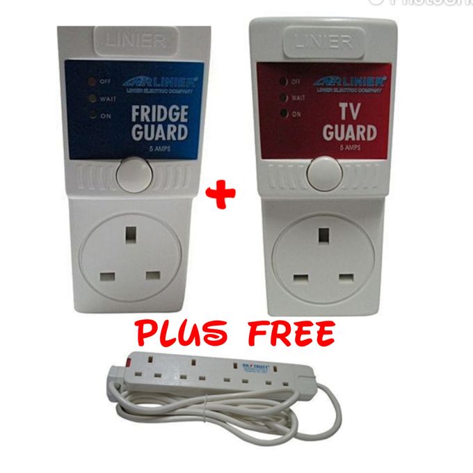 Linear TV Guard + FRIDGE Guard + A FREE 4 Way Extention