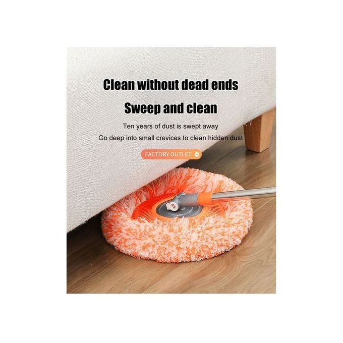 Multifunctional Sunflower Chenille Telescopic Mop