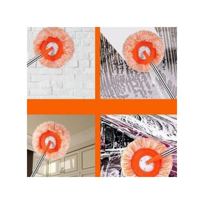 Multifunctional Sunflower Chenille Telescopic Mop