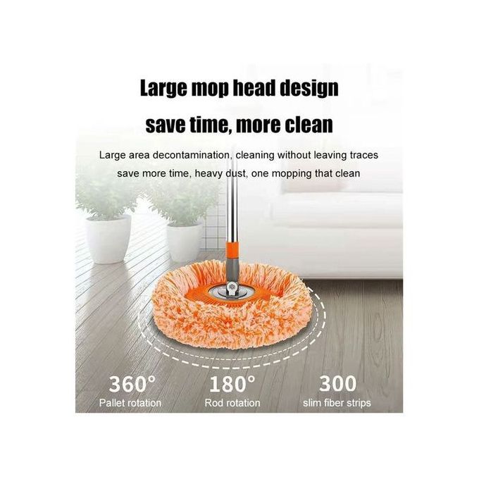 Multifunctional Sunflower Chenille Telescopic Mop