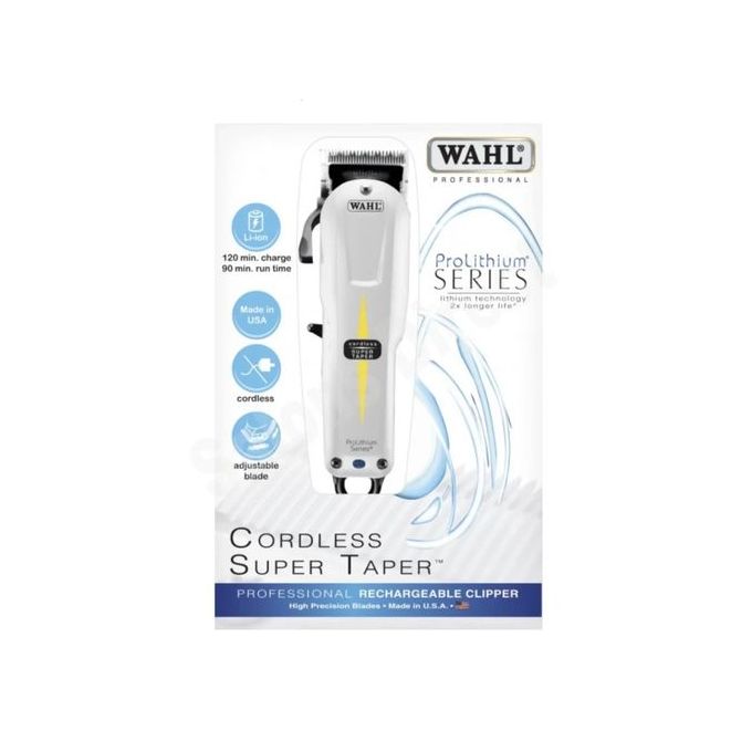 Wahl Professional Prolithium Cordless Rechargeable Hair Clipper/shaving Machine