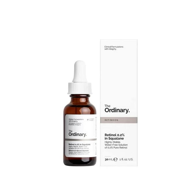 The Ordinary Retinol 0.2% In Squalane- Reduce Fine Lines, Sun Damage, Aging.