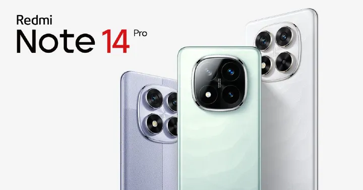 [Anniversary Deals] XIAOMI Redmi Note 14 Pro Smartphone 6.67" AMOLED display, 12GB Ram + 512GB Rom ,  200MP Camera ,5500mAh , 45W turbo charging