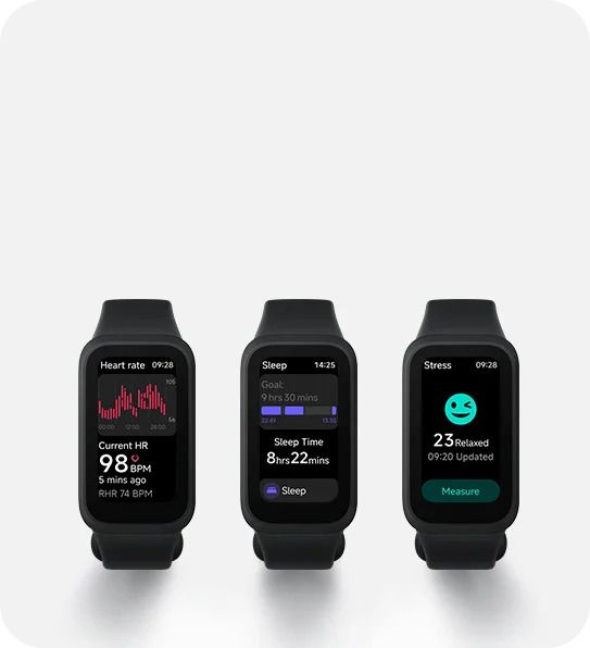 Xiaomi Smart Band 9 Active 18 days Battery Life 1.47-inch TFT quartz movement system monitors various aspects of your health and fitness