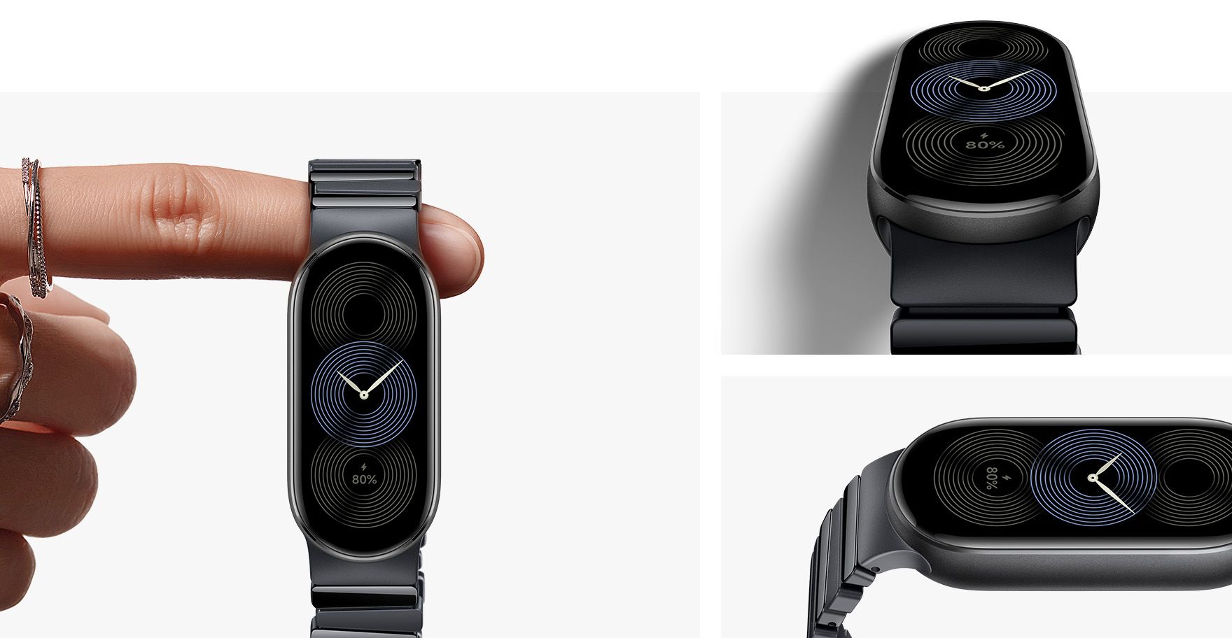 XIAOMI SMART BAND 9 BLACK  21-day battery life Up to 1200 nits adjustable brightness Magnetic charging  5 ATM Water Resistance