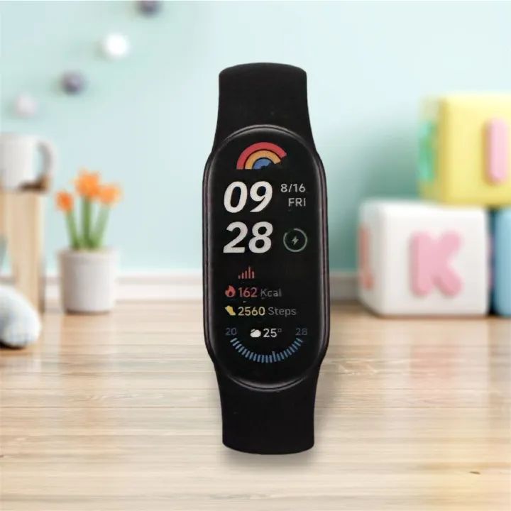 XIAOMI SMART BAND 9 BLACK  21-day battery life Up to 1200 nits adjustable brightness Magnetic charging  5 ATM Water Resistance