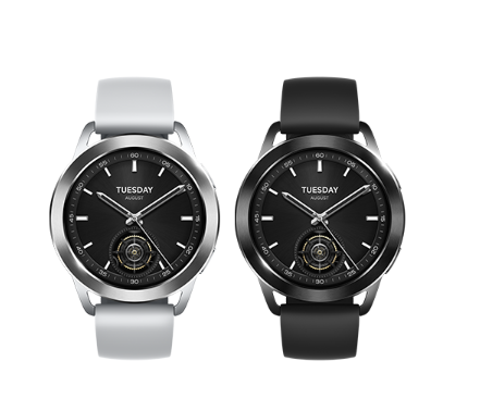 XIAOMI WATCH S3 - 1.43" AMOLED display , Up to 15-day battery life*, Supports Bluetooth® phone call , Supports 150+ sports modes, all-round health monitoring* ,