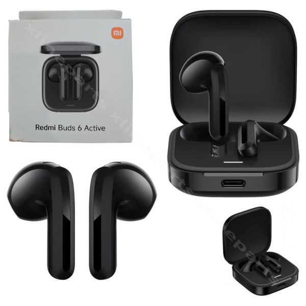 Redmi Buds 6 Active True Wireless Earbuds with 30H Battery Life Dual-Mic Noise Reduction IPX4 Water Resistance 14.2mm Dynamic Drivers