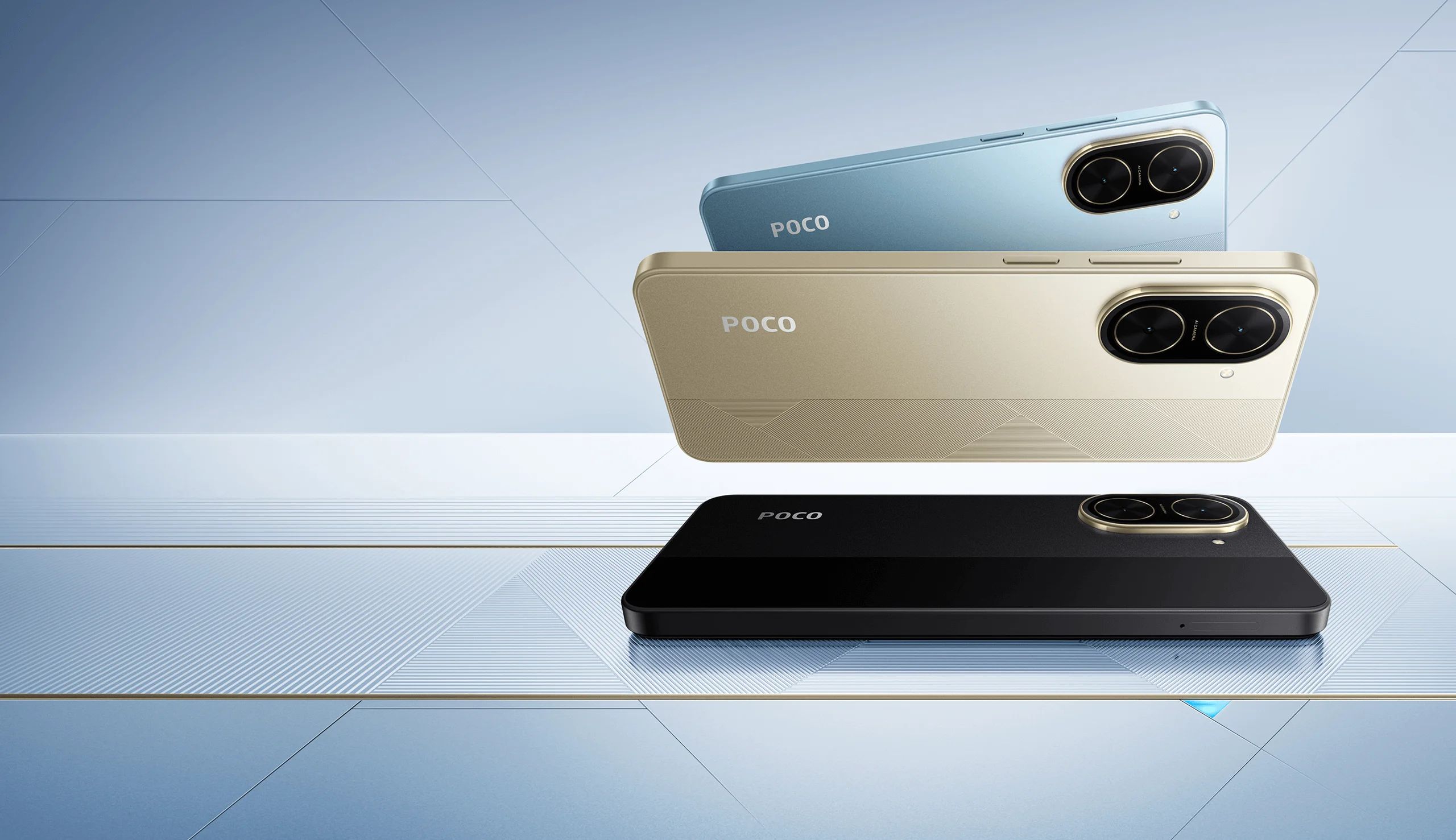 【Xiaomi Official】Xiaomi POCO C71 POCO C71  Smartphone 6.88" Display - 4GB RAM + 128GB ROM  32MP/8MP Camera 5200mAh Battery Dual SIM Android 15 (Go Edition)