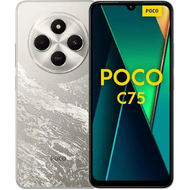 [New Arrival] Xiaomi POCO C75 6.88" display - 8GB RAM + 256GB ROM, Dual SIM,  5160mAh (typ) battery , 50MP AI dual camera , Side fingerprint