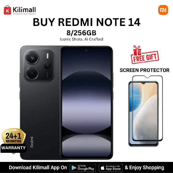 [Anniversary Deals] Redmi Note 14 Smartphone 14, 6.67", 8GB + 256GB RAM, 108MP Camera  (Dual SIM), 5110mAh