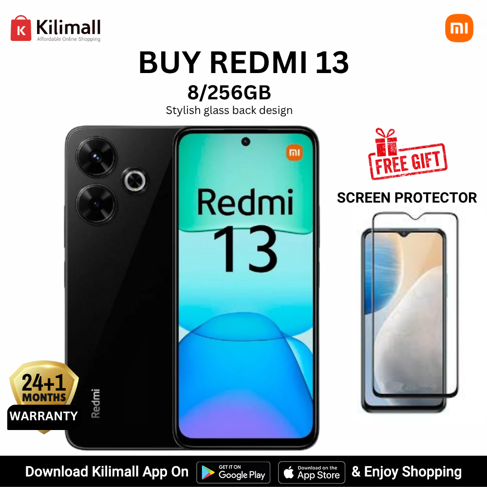 [Anniversary Deals] Xiaomi Redmi 13 8GB RAM+256GB 6.79"  Display Phones 108MP Camera 5030mAh Battery 33W Charging Android 14 Smart Phones