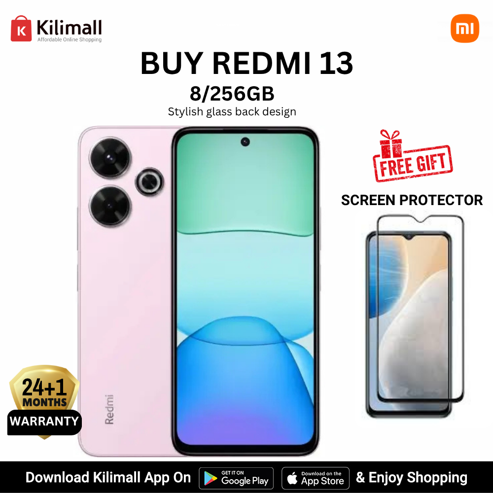 [Anniversary Deals] Xiaomi Redmi 13 8GB RAM+256GB 6.79"  Display Phones 108MP Camera 5030mAh Battery 33W Charging Android 14 Smart Phones