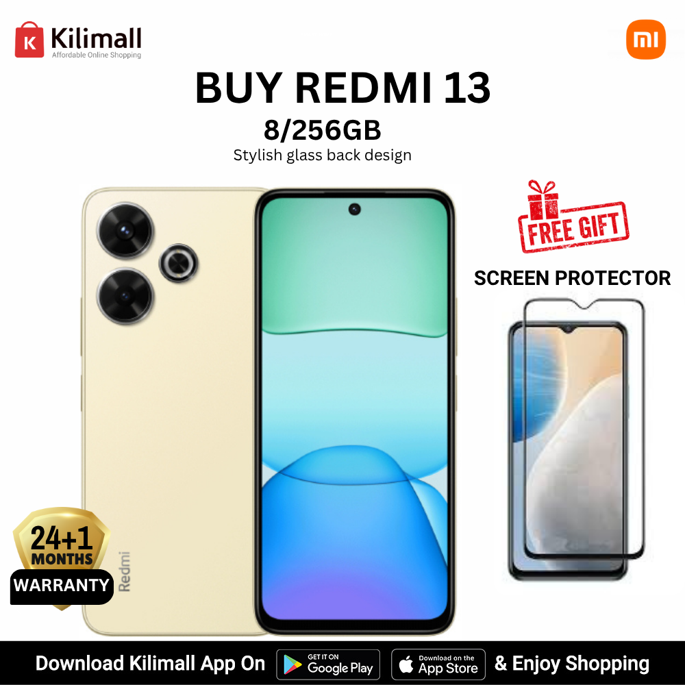 [Anniversary Deals] Xiaomi Redmi 13 8GB RAM+256GB 6.79"  Display Phones 108MP Camera 5030mAh Battery 33W Charging Android 14 Smart Phones