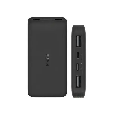 20,000 mAh Redmi Fast Charge Power Bank - Dual input ports丨Dual output ports丨74Wh high capacity丨Two-way 18W fast charging